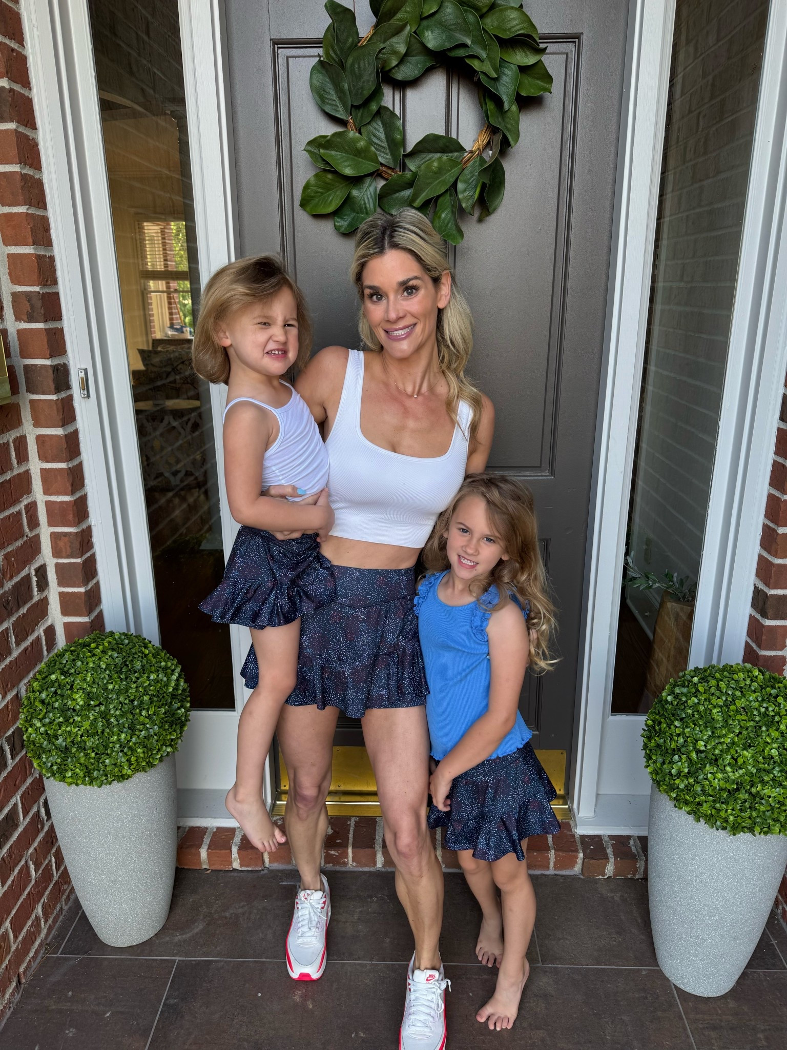 When you can wear kids clothes, you get to match your kids! 😂

#LTKStyleTip #LTKActive