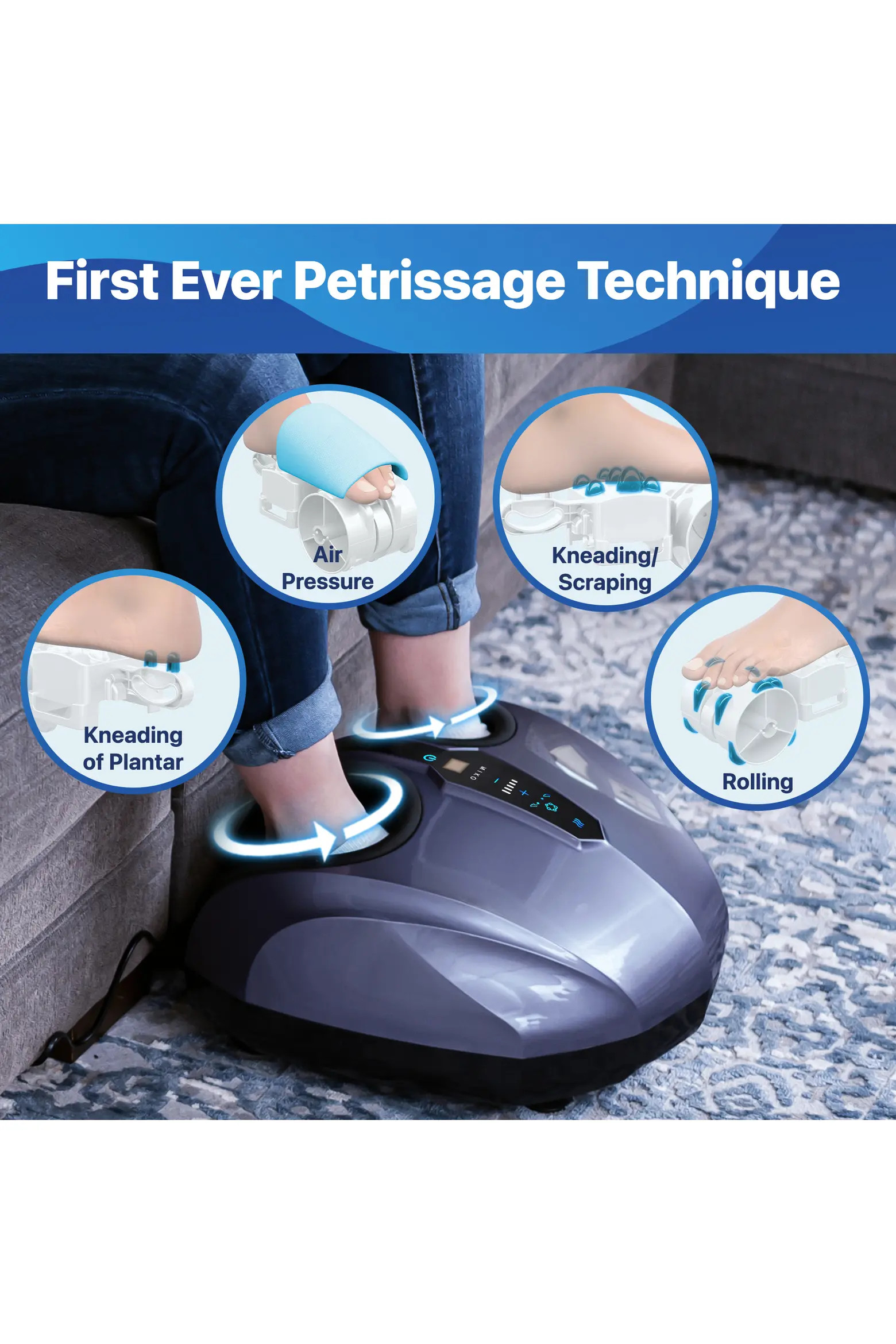 MIKO Shiatsu Foot Massager with Heat - 5 Settings | Nordstrom | Nordstrom
