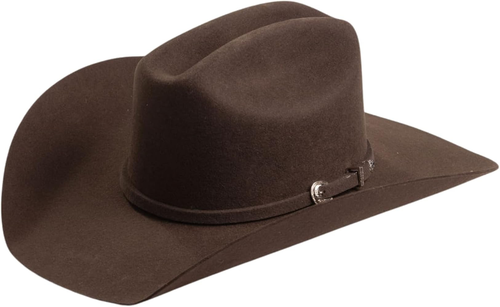 Justin Men\u2019s Rodeo Hat - 3X Wool Collection - Cattleman Crease Crown - 4\u201d Brim | Amazon (US)