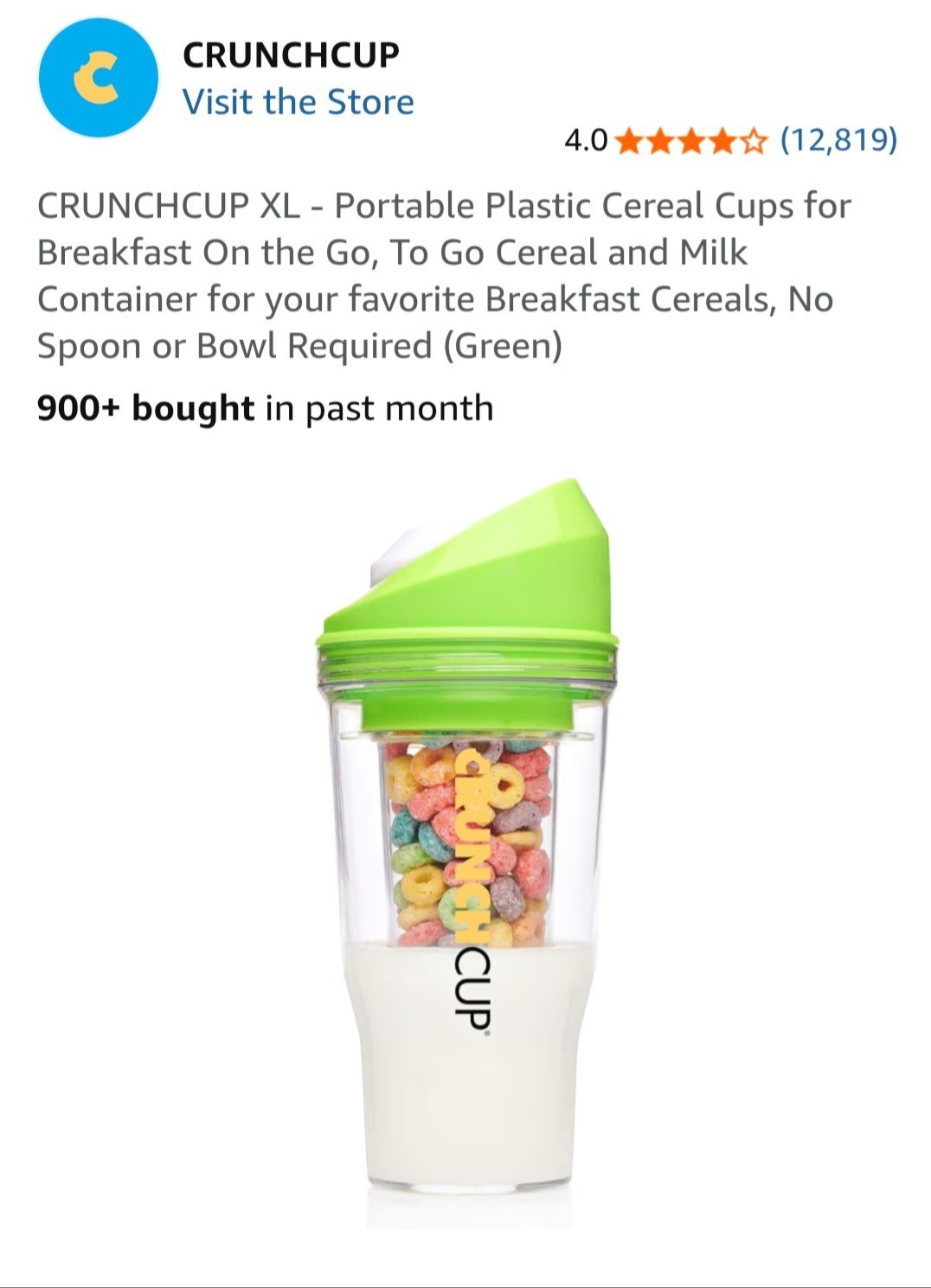 Cereal LOVERS, I've got you!THIS is a must have for the on the go Cereal lovers!!!These are selling out sonfast and you can see why with this ingenious design. Great gift idea for a stocking stuffer or care package for your college student away at school. Add their favorite cereal for a cute surprise.

#LTKHoliday #LTKGiftGuide #LTKSeasonal
