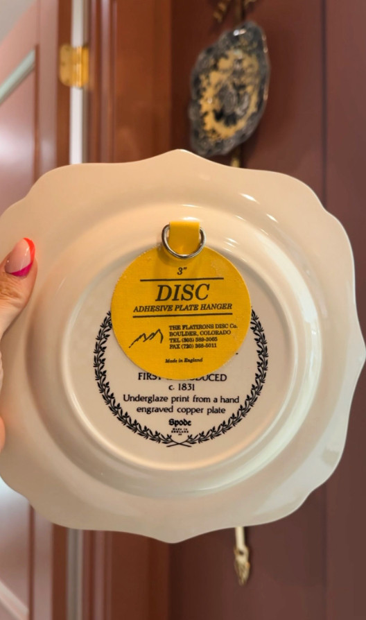The absolute best way to hang plates on a gallery wall, is with these adhesive plate hanging discs.  

 #LTKdayinmylife #LTKstorytime #LTKHome