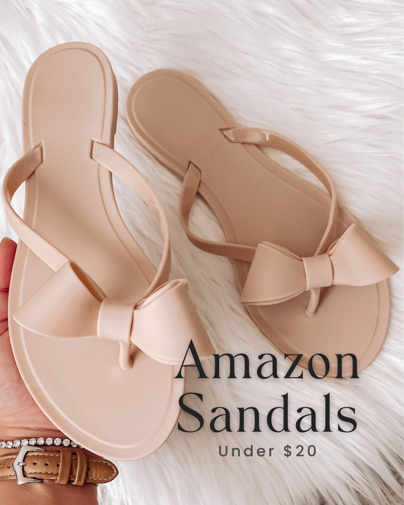 Amazon finds 
Amazon fashion
Sandals
Flipflop
Bow sandals 
Neutral color 
Pink sandals
Vacation outfit 

#LTKsalealert #LTKunder50 #LTKFind