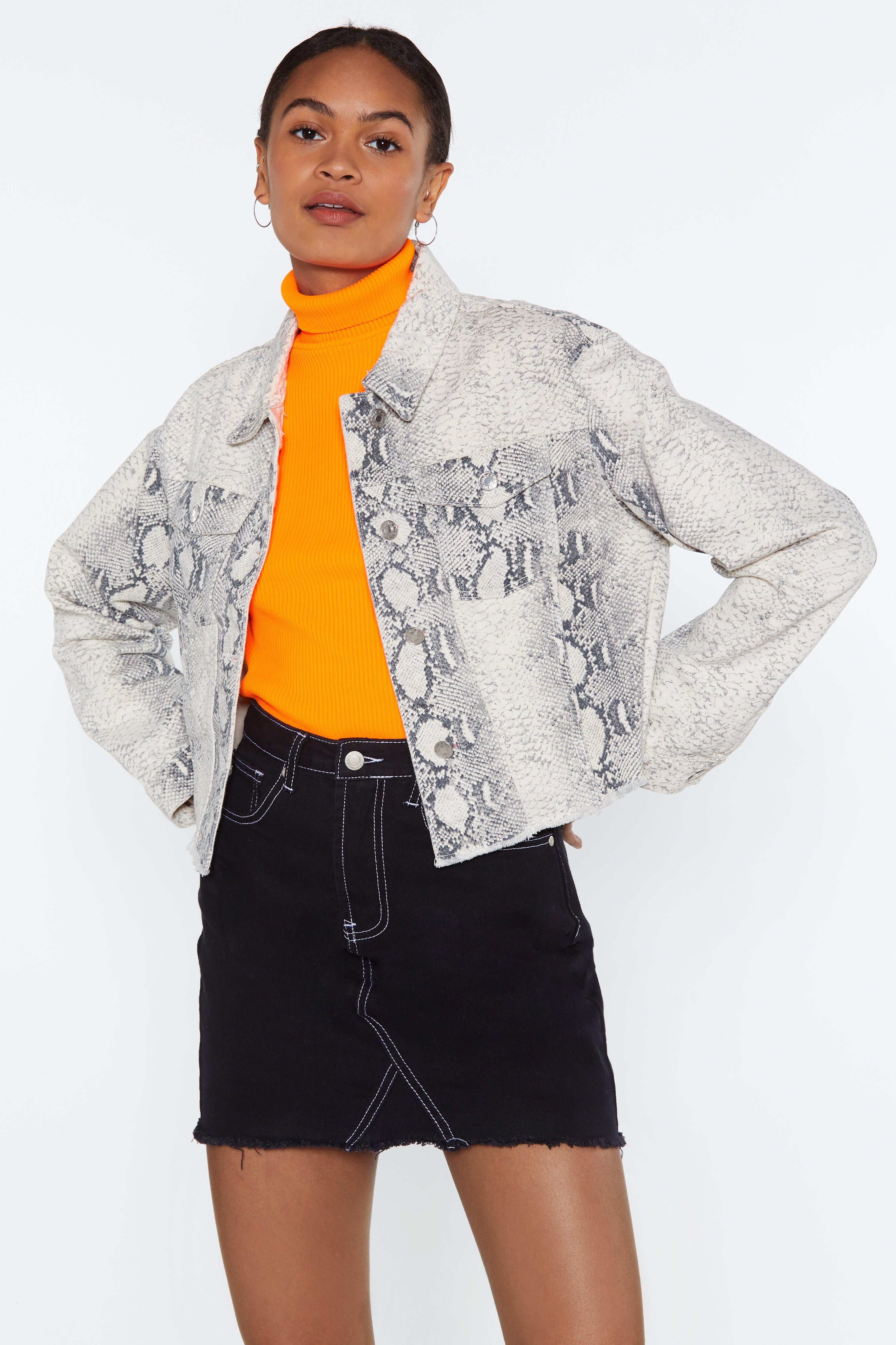 Are You Ready For Hiss Snake Denim Jacket | NastyGal (US & CA)