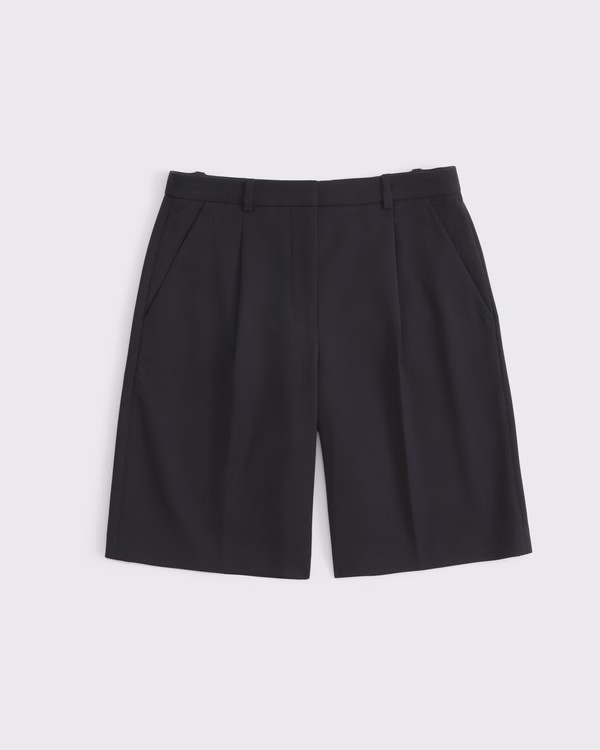 Women's Mid Rise Bermuda Short | Women's Bottoms | Abercrombie.com | Abercrombie & Fitch (US)