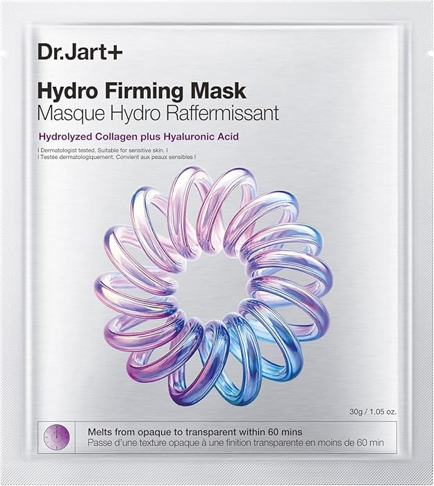 Dr.Jart+ Hydro Firming Korean Face Mask with Collagen and Hyaluronic Acid| Korean Skin Care | Amazon (CA)