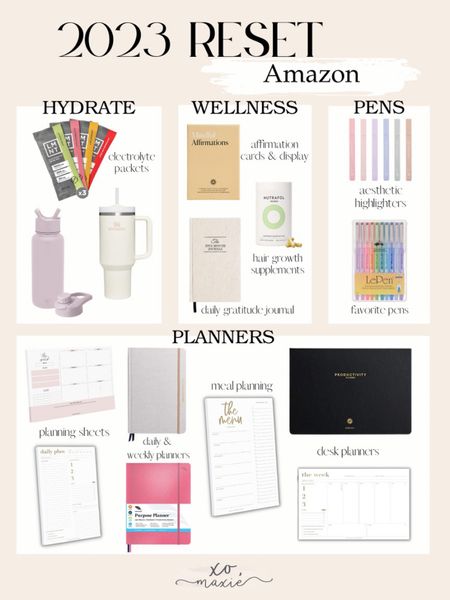 Reset for 2023 with Amazon!

New Years resolutions, new year reset, health & wellness, amazon wellness, amazon reset finds, planners, best planners, amazon planners, weekly planners, daily planners, gratitude journal, water bottles, office finds, office must haves

#LTKhome #LTKunder50 #LTKSeasonal