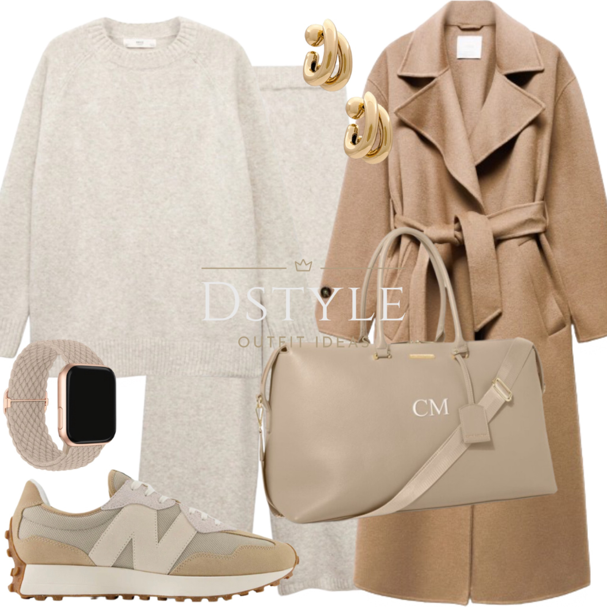Ready for a stylish weekend adventure? Dive into chic comfort with a gorg light beige co-ord set paired with a stylish brown woolen coat. Complete the look with a weekend bag and matching New Balance sneakers. 🍂👜👟 #OOTD #WeekendStyle

#LTKHoliday #LTKstyletip #LTKtravel