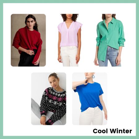 #coolwinterstyle #coloranalysis #coolwinter #winter 

#LTKSeasonal #LTKunder100 #LTKworkwear