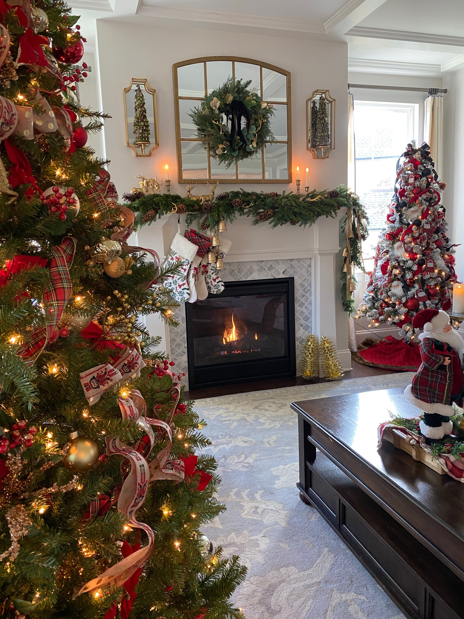 Christmas tree ribbon! 

#LTKSeasonal #LTKhome #LTKHoliday