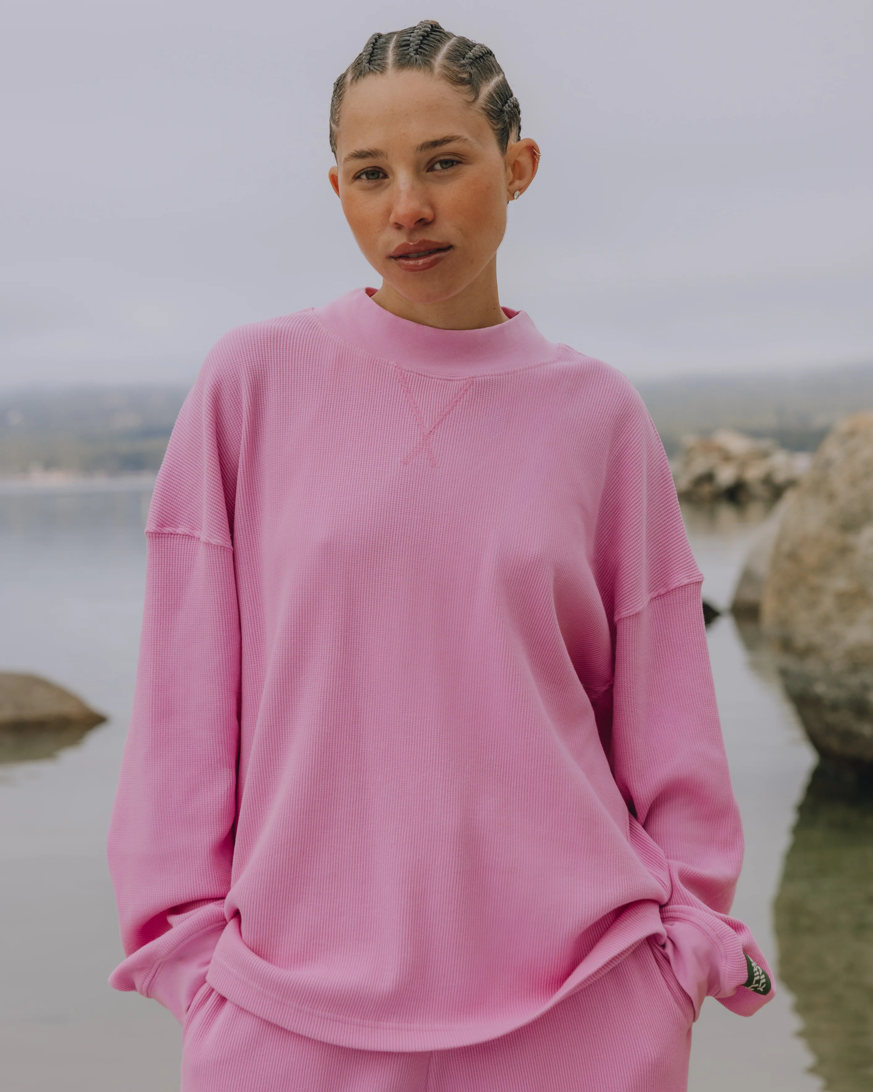 Oversized Vintage Thermal - Taffy | Daily Drills LLC