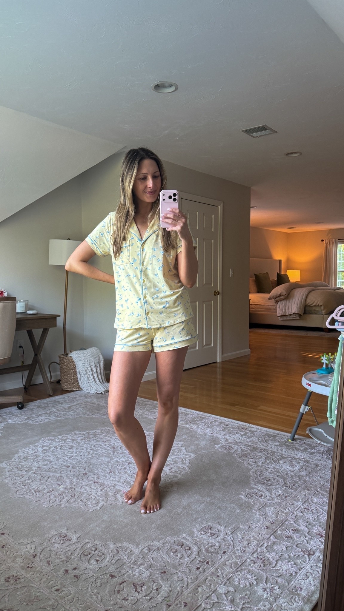 how have I been sleeping on walmart pajamas and not sleeping IN Walmart pajamas?! 

these pajamas are actually a dream. so soft, so comfortable, so CUTE 💛☀️🍋

#LTKmomlife #LTKootd #LTKgrwm
