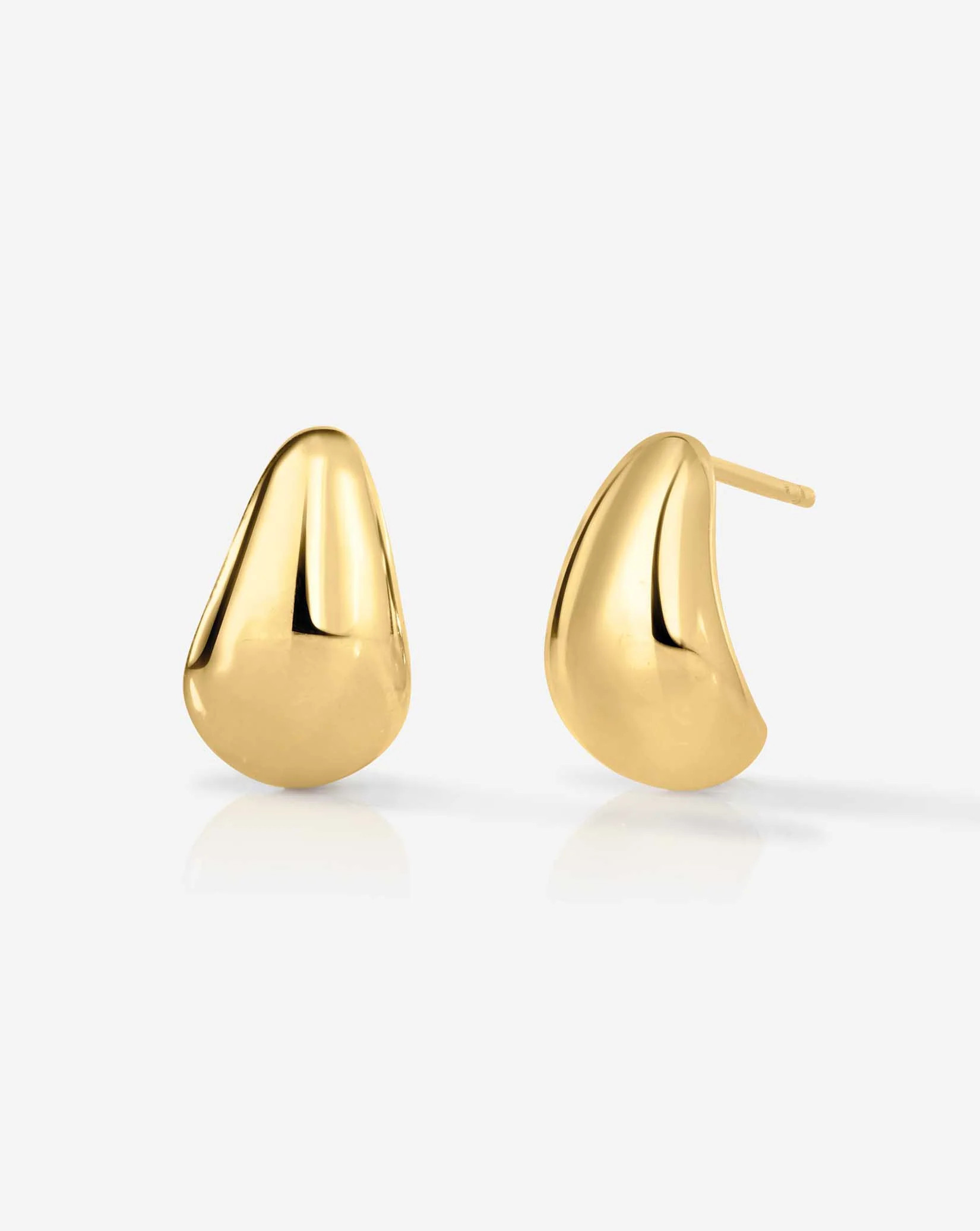 Mini Gold Cloud Earrings | Ring Concierge