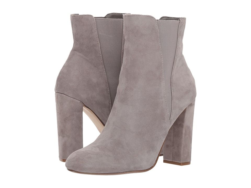 Steve Madden - Effect (Grey Suede) Women's Dress Pull-on Boots | Zappos