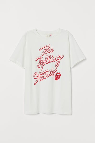 T-shirt with Motif | H&M (US + CA)