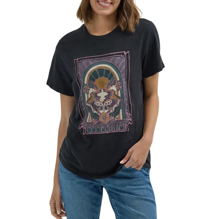 Lee® Women's Regular Fit Short Sleeve Graphic Tee, Sizes S-3XL | Walmart (US)