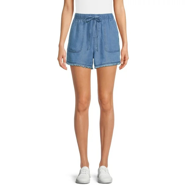 Time and Tru Women's Relaxed Fit Soft Short | Walmart (US)