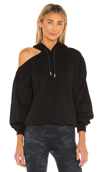 Marine Cut Out Hoodie in Black | Revolve Clothing (Global)