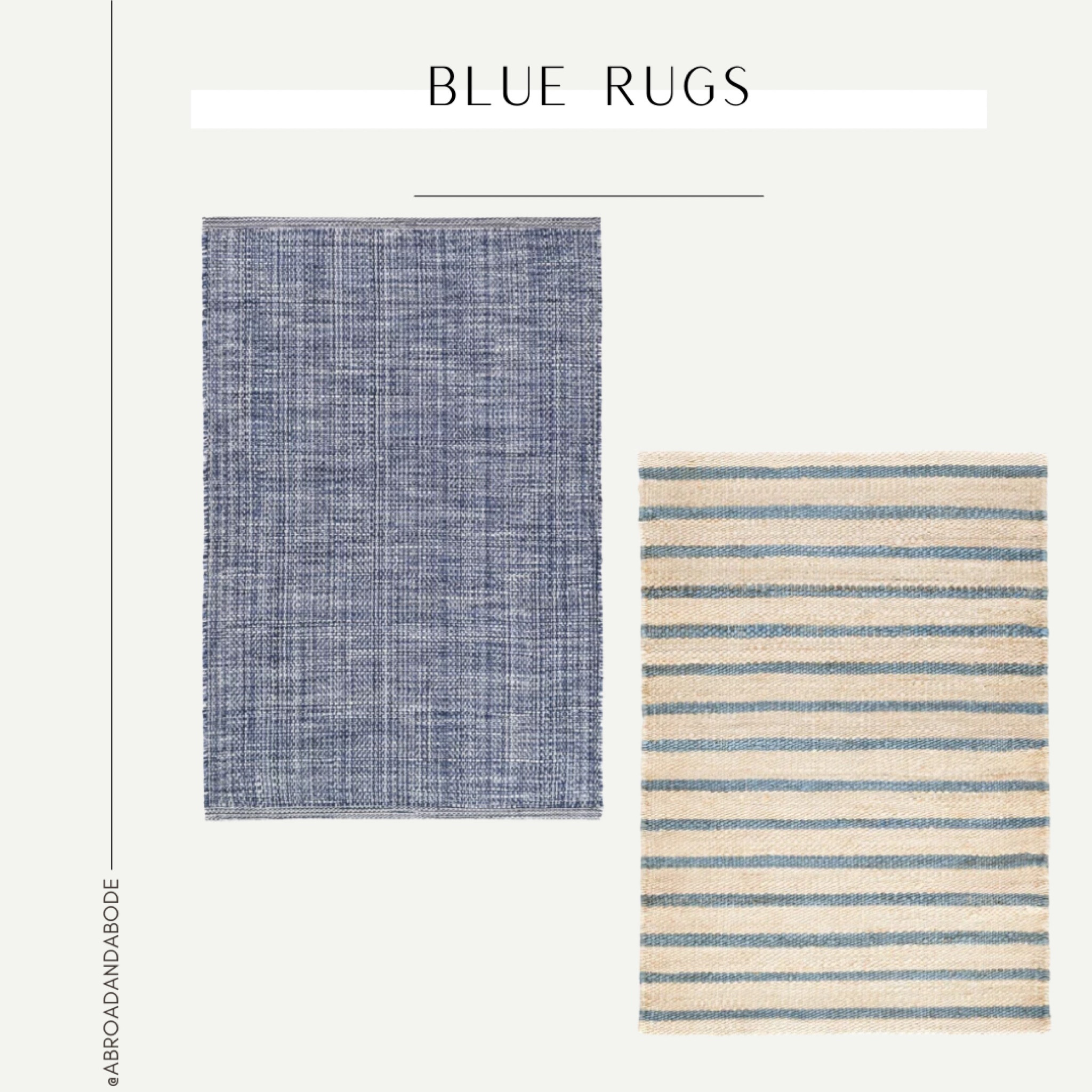 Blue rugs 

#LTKhome #LTKunder50 #LTKFind