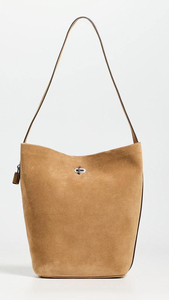 Suede Slim Bucket Bag | Shopbop