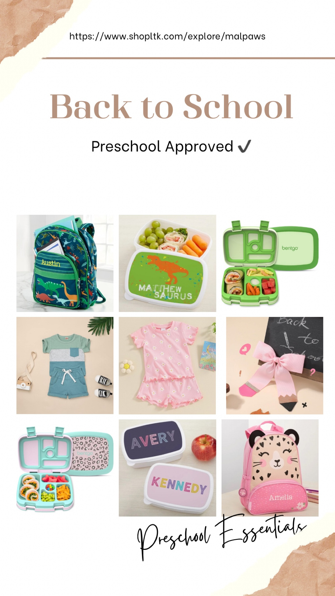 BACK TO SCHOOL 2024 - preschool essentials - toddler back to school - back to school supplies - back to school outfits - first day of school outfits - lunch box - backpack - personalization mall - Amazon back to school - back to school sale - toddler bows - dinosaur - cat 

#LTKBacktoSchool #LTKSaleAlert #LTKKids
