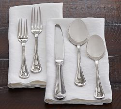 Katherine Stainless Steel Flatware Sets | Pottery Barn (US)