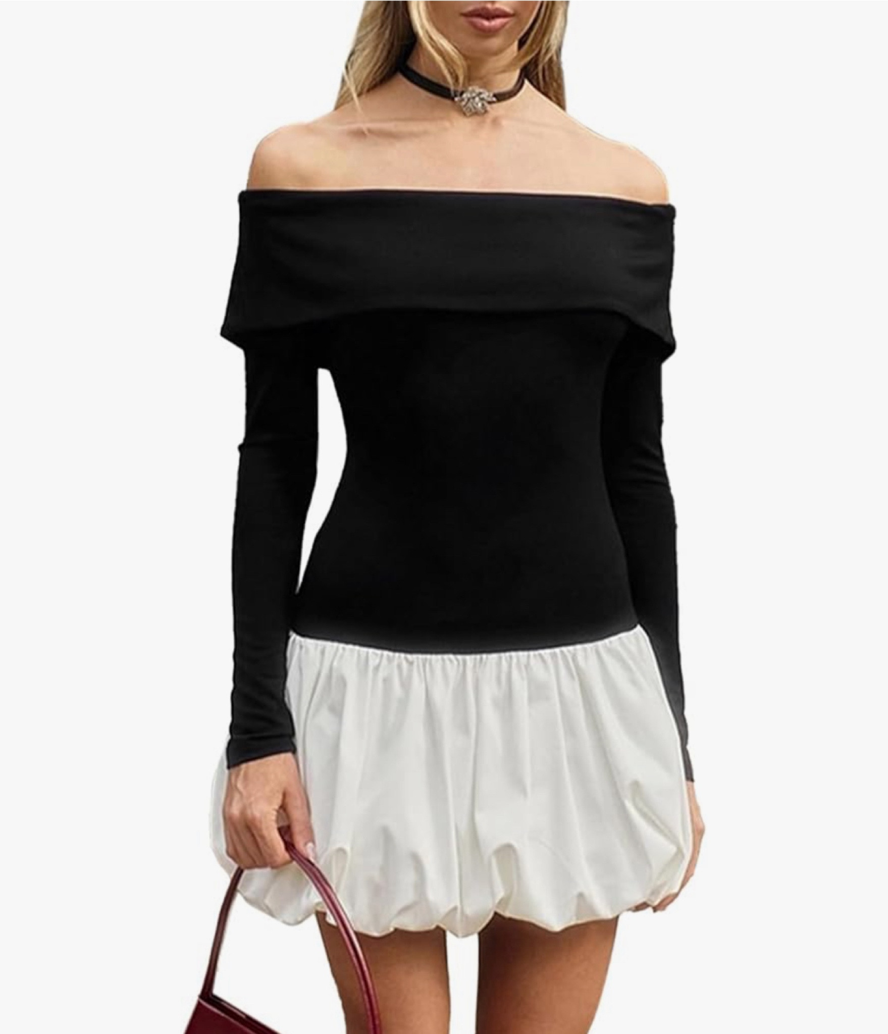 Bosses with the bubble dress trend for Fall/Winter…perfect for date night! 🥀💍

Amazon Fashion 
Amazon 2024
Amazon Trends
Bubble Dress
Bubble Skirt
Date Night 
Date Night Outfit
Date Night OOTD 
Amazon Dress 
Amazon Fashion 
