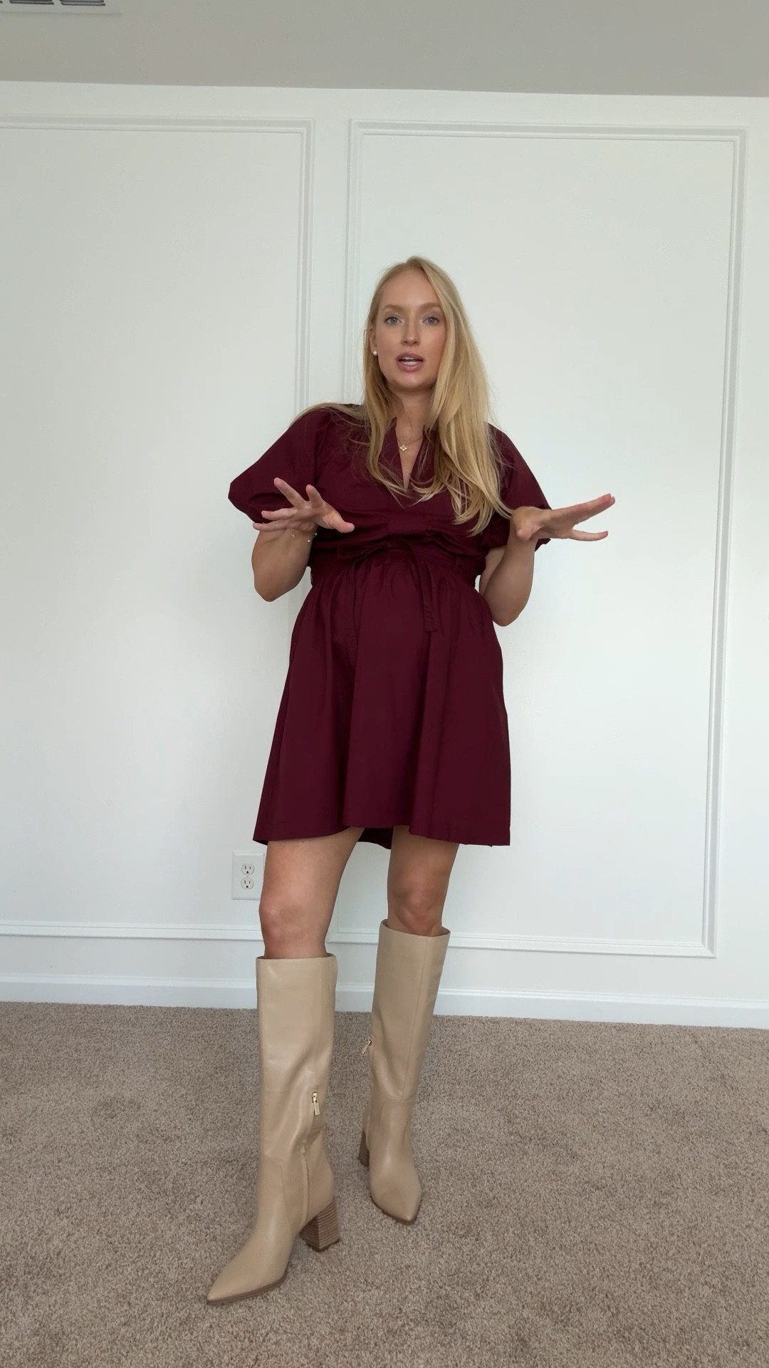 I’m obsessed with this color for fall!  Burgundy is another very wearable and classic fall trend! 

#LTKSeasonal #LTKBump