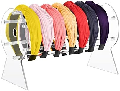 Headband Holder ,Hairband Display Stand, Clear Jewelry Organizer for Girl Women Gifts, The Perfec... | Amazon (US)