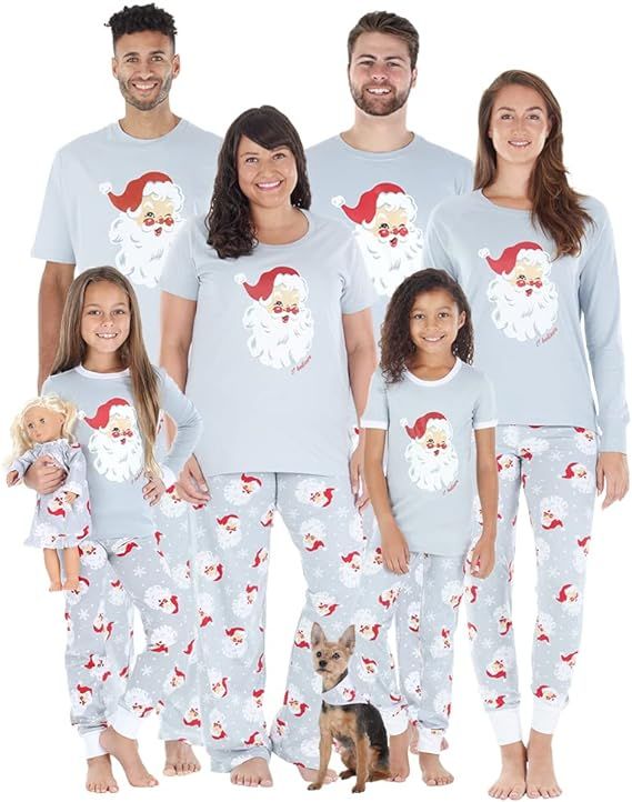 Sleepyheads Holiday Family Matching Pajama PJ Sets, Snowflakes, Santa, Christmas | Amazon (US)