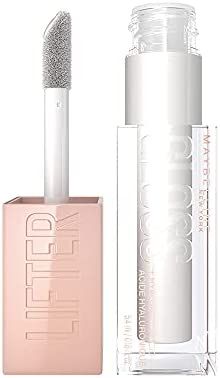 Maybelline Lifter Gloss, Hydrating Lip Gloss with Hyaluronic Acid, High Shine for Fuller Looking ... | Amazon (US)