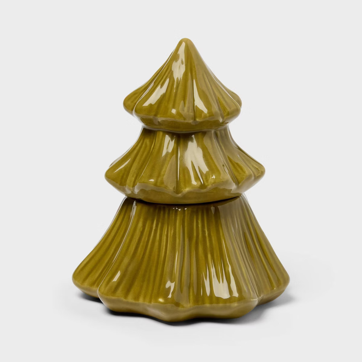 Pine Tree Figural Ceramic Autumn Leaf Pile Jar Candle - Room Essentials™ | Target