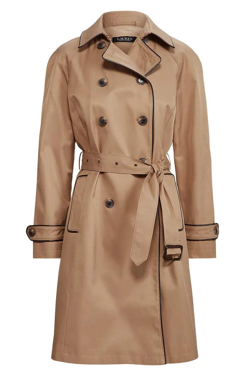 Belted Double Breasted Trench Coat | Nordstrom