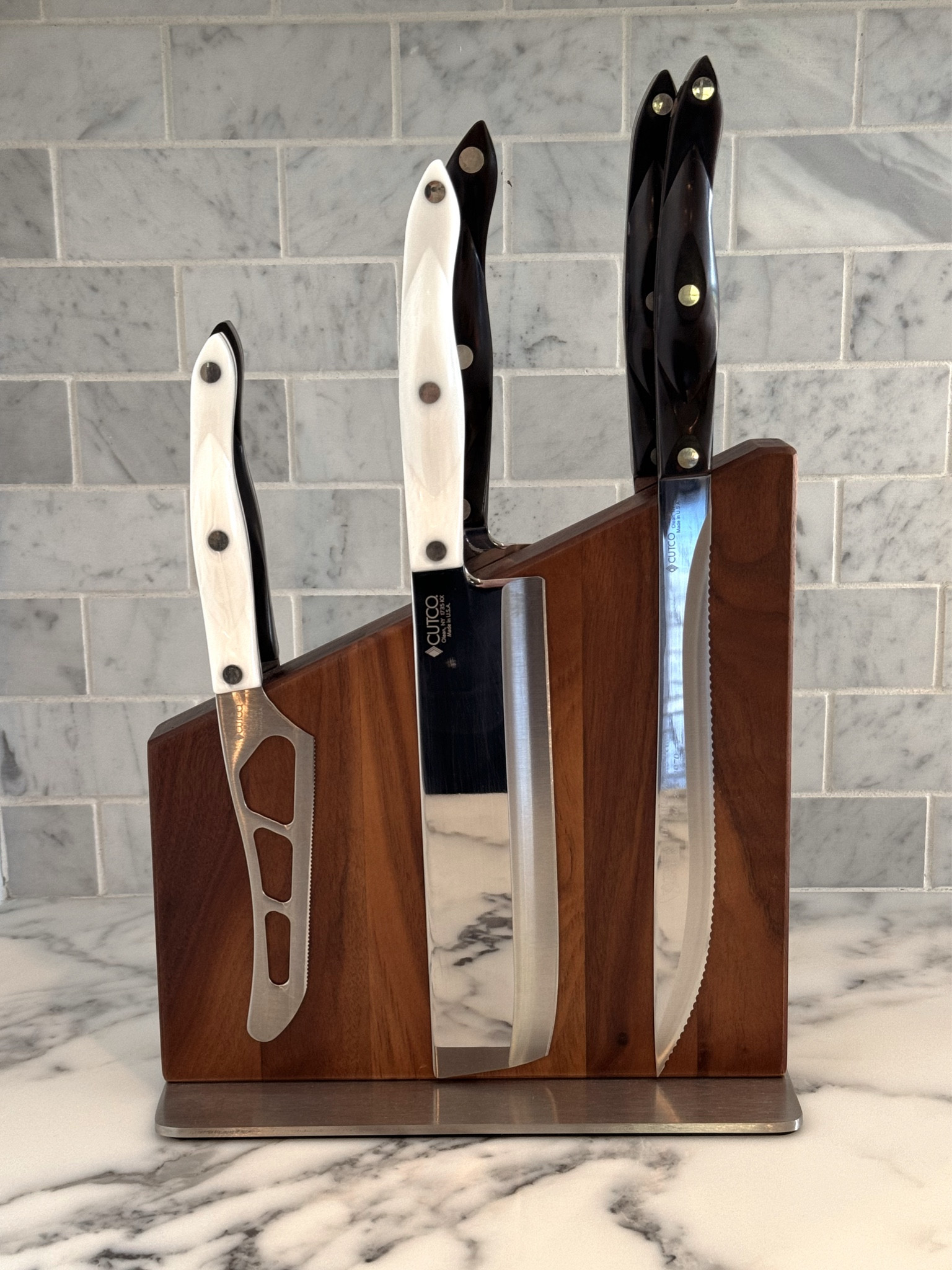 How chic and beautiful is this knife stand?!  Favorite purchase for the kitchen! Pretty and functional ✔️ 

#LTKhome #LTKU