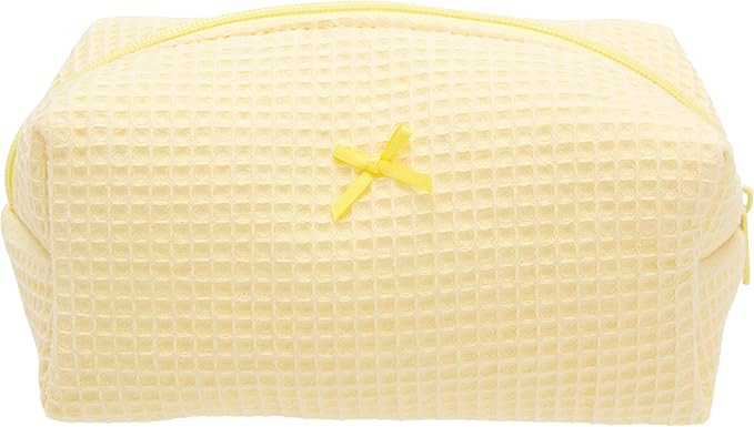 PAZIMIIK Cozy Makeup Bag Travel Cosmetic Bag for Women Soft Toiletry Bag Aesthetic Makeup Organiz... | Amazon (US)