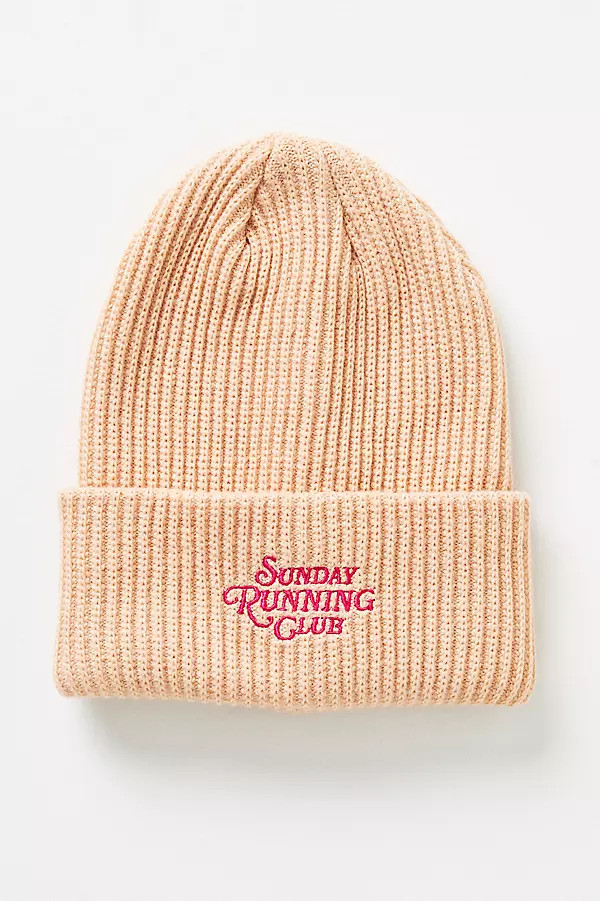 Sport Club Ribbed Beanie | Anthropologie (US)