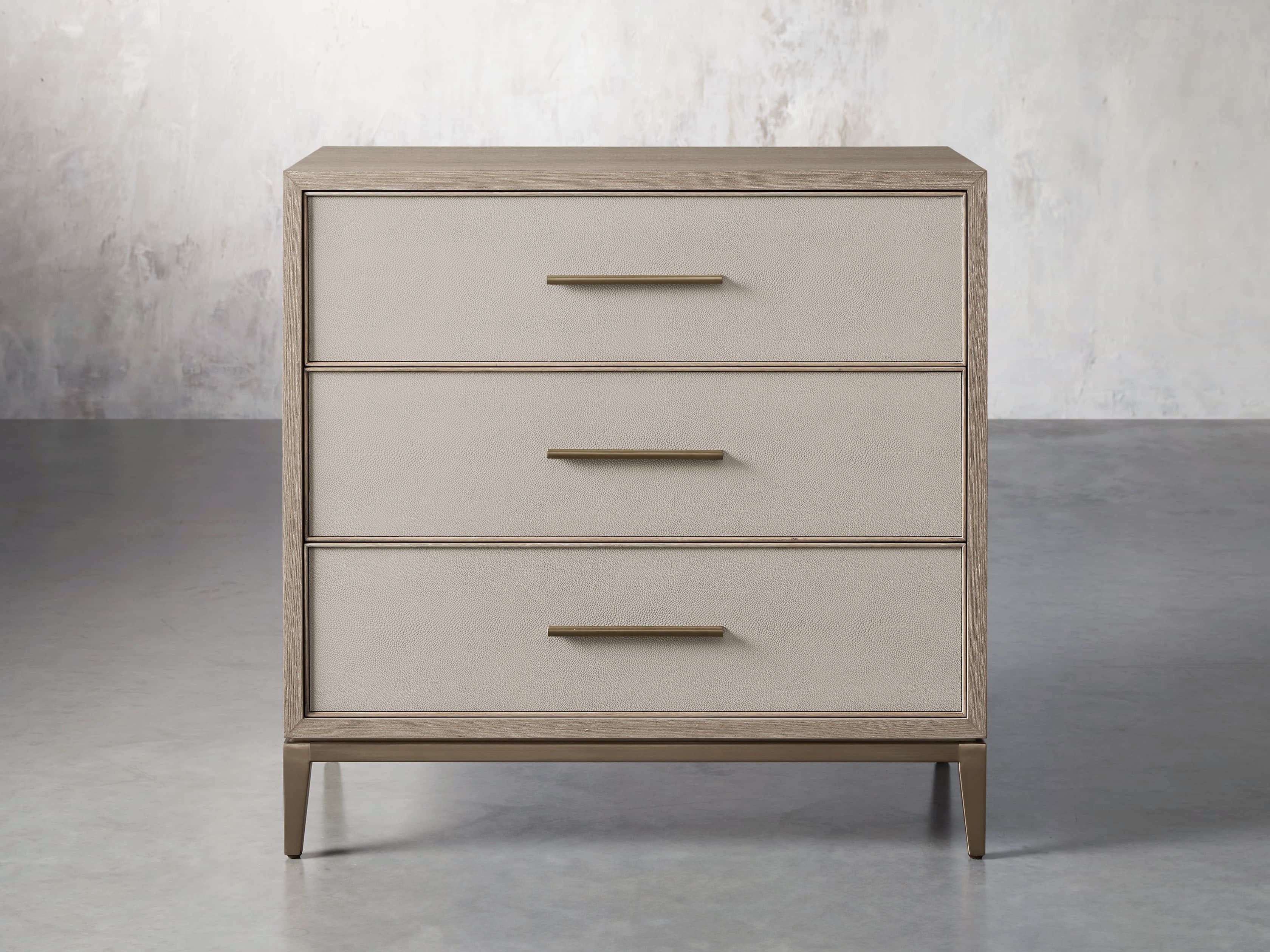 Malone Three Drawer Chest | Arhaus