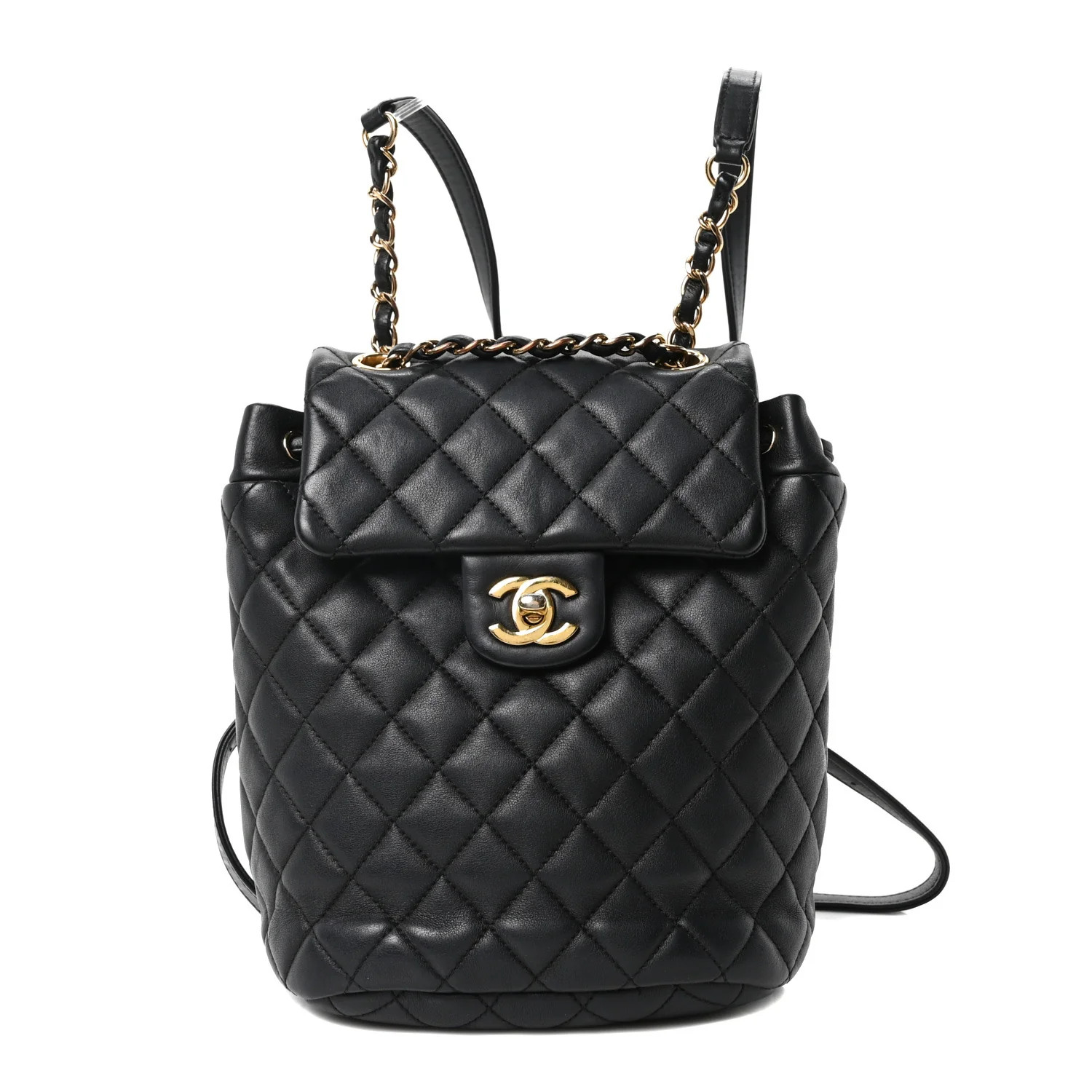 Calfskin Quilted Mini Urban Spirit Backpack Black | FASHIONPHILE (US)