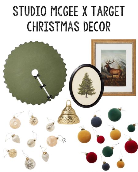 Target X Studio Mcgee holiday has dropped! My favorite thing has to be the oval tree print. Also love the ornaments! They will definitely sell out fast!

Tree skirt, art print, ornaments, bell, velvet, vintage

#LTKHoliday #LTKhome #LTKSeasonal