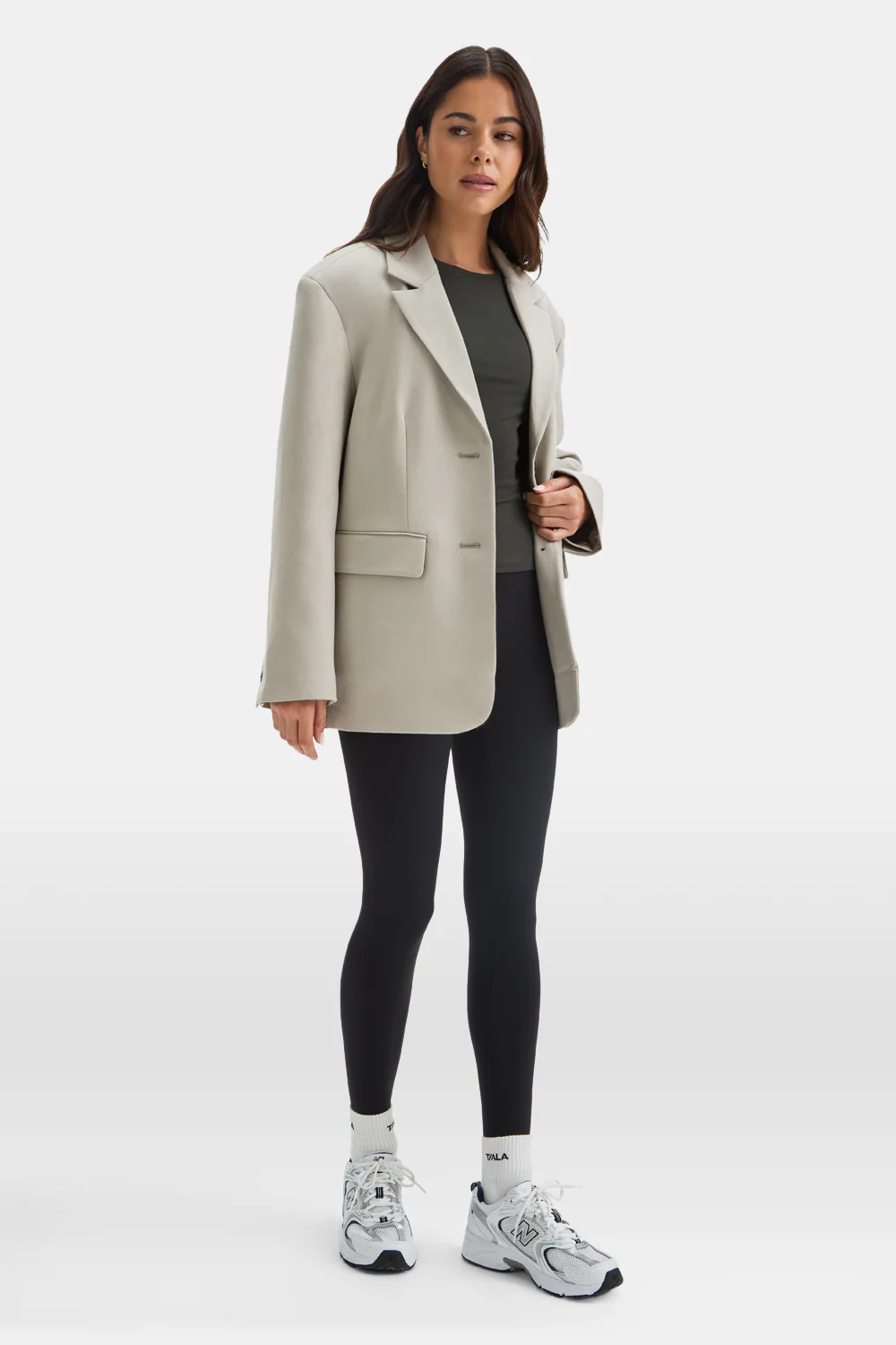 Everyday Tailoring Oversized Blazer - Pistachio | TALA (UK)
