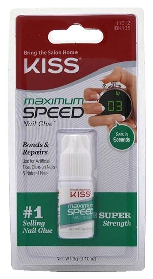 Kiss Maximum Speed Nail Glue (3 Pack) | Amazon (US)