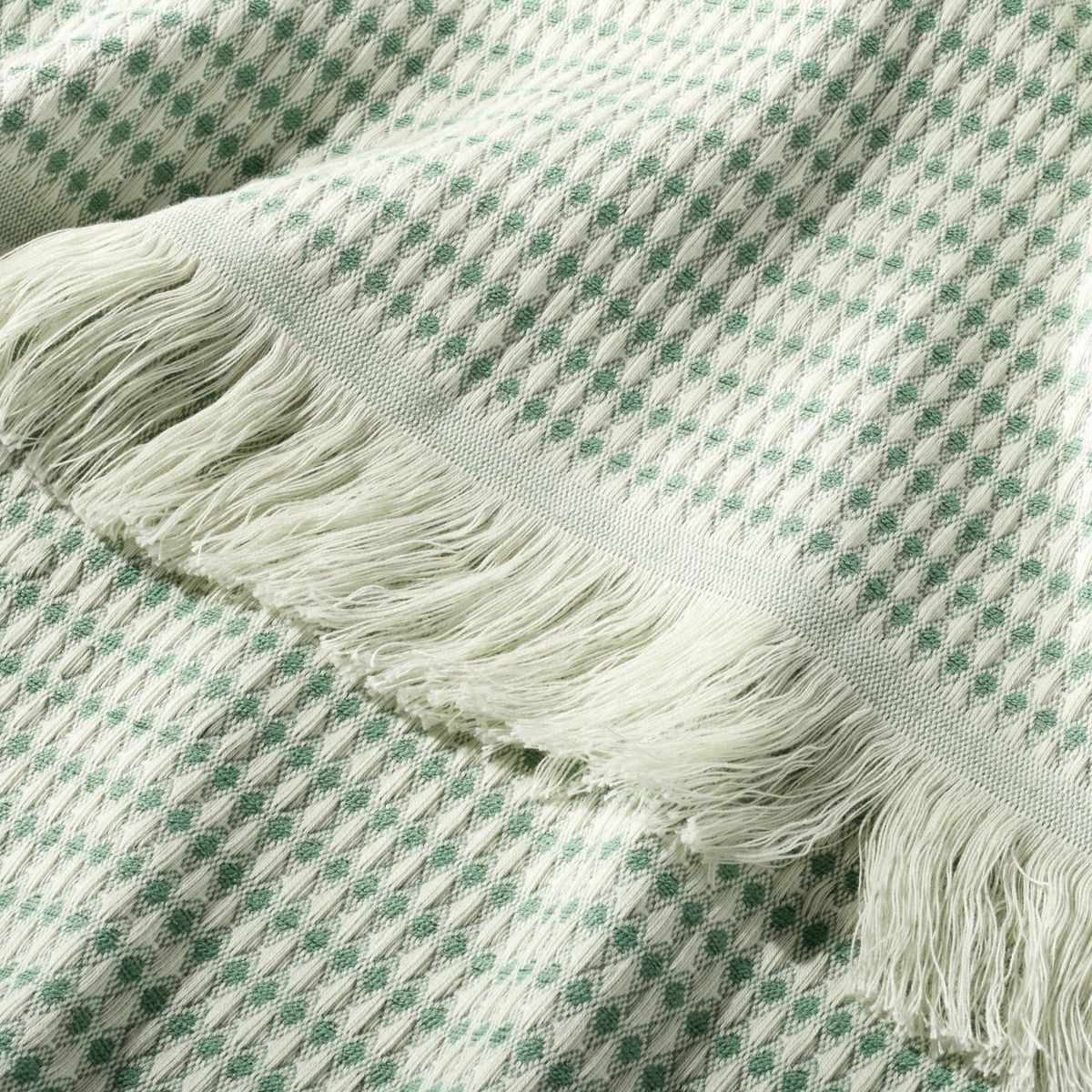 72"x92" Oversized Indoor/Outdoor Throw Blanket Green/White  - Hearth & Hand™ with Magnolia | Target