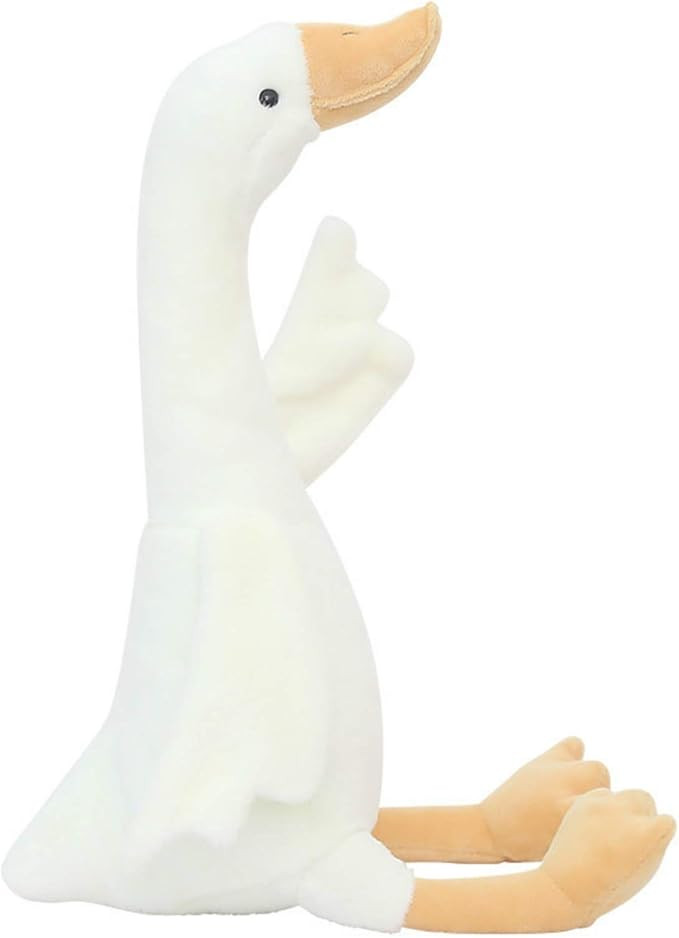 15.7" Swan Stuffed Animal,Goose Plush White Stuffed Animal Toy Gifts for Kids | Amazon (US)