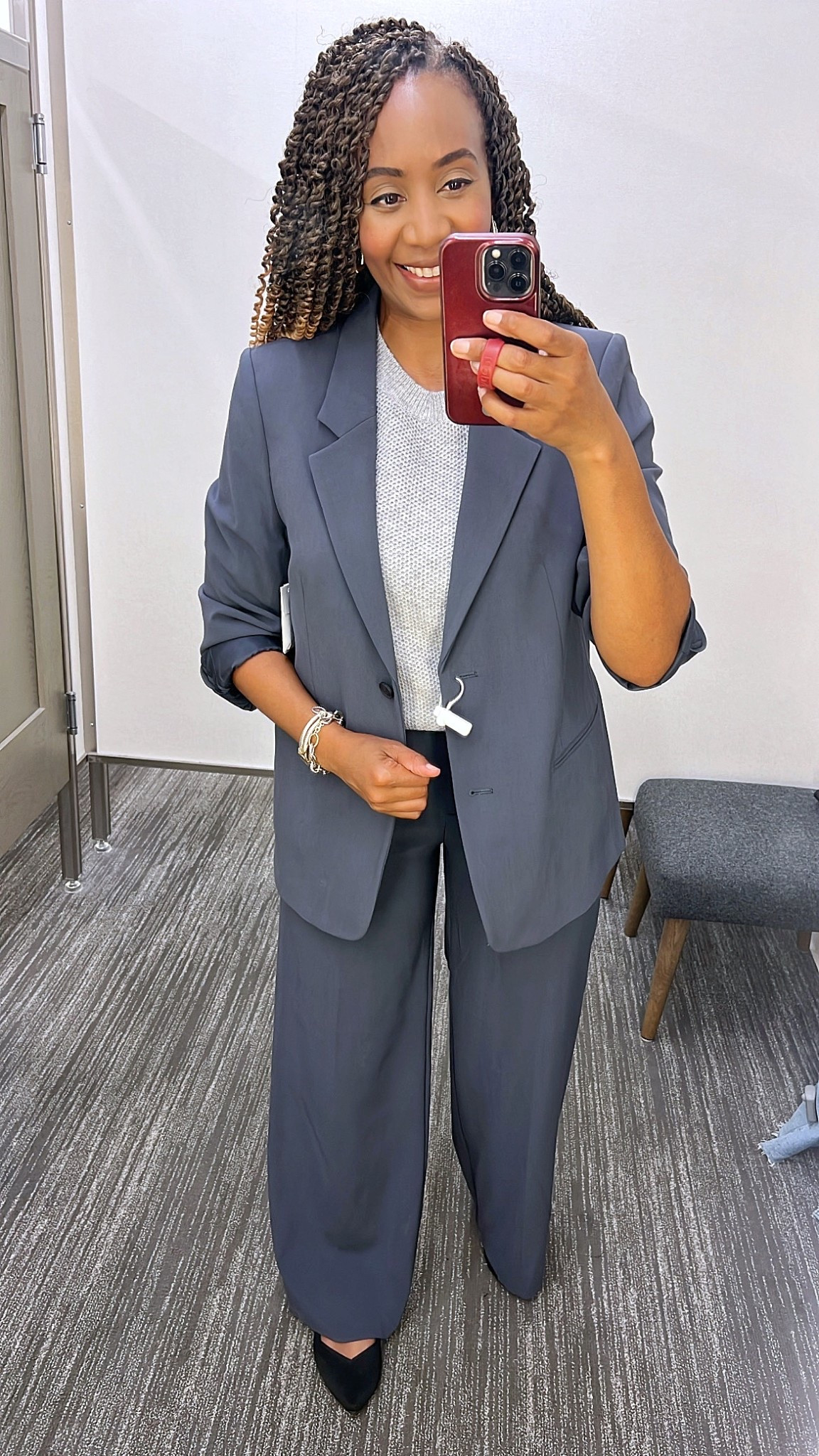 NORDSTROM ANNIVERSARY SALE!

Blazers & Jackets / Workwear Look for Now & Later / Workwear Blazers

Everyone should have a staple suit in their closet and I’m loving this oversized grey blue suit. Perfect workwear style - the blazer could also be styled with denim for a more casual look.  

• I'm wearing a size small in the Nordstrom The Liv Boyfriend Blazer and size 8 in the Lennox Wide Leg Trousers. And I'm wearing a Medium in the Madewell Puff-Sleeve Textured Sweater. I also added a few more blazers and suits that caught my eye that’s also part of the sale.

Nordstrom Anniversary Sale, NSale, best of the NSale, Best of the Nordstrom anniversary sale, What to buy in the Nordstrom Anniversary Sale, Fall Fashion, Wear now and later, How to style, Top products from the NSale, NSale finds, NSale must-haves, NSale buys, workwear pieces, pantsuits, suit separates, Office outfit, Work outfit, Workwear, fall outfit, fall fashion, Blazer, fall wardrobe

#LTKSaleAlert #LTKWorkwear #LTKOver40 #LTKMidsize #LTKStyleTip #LTKSeasonal