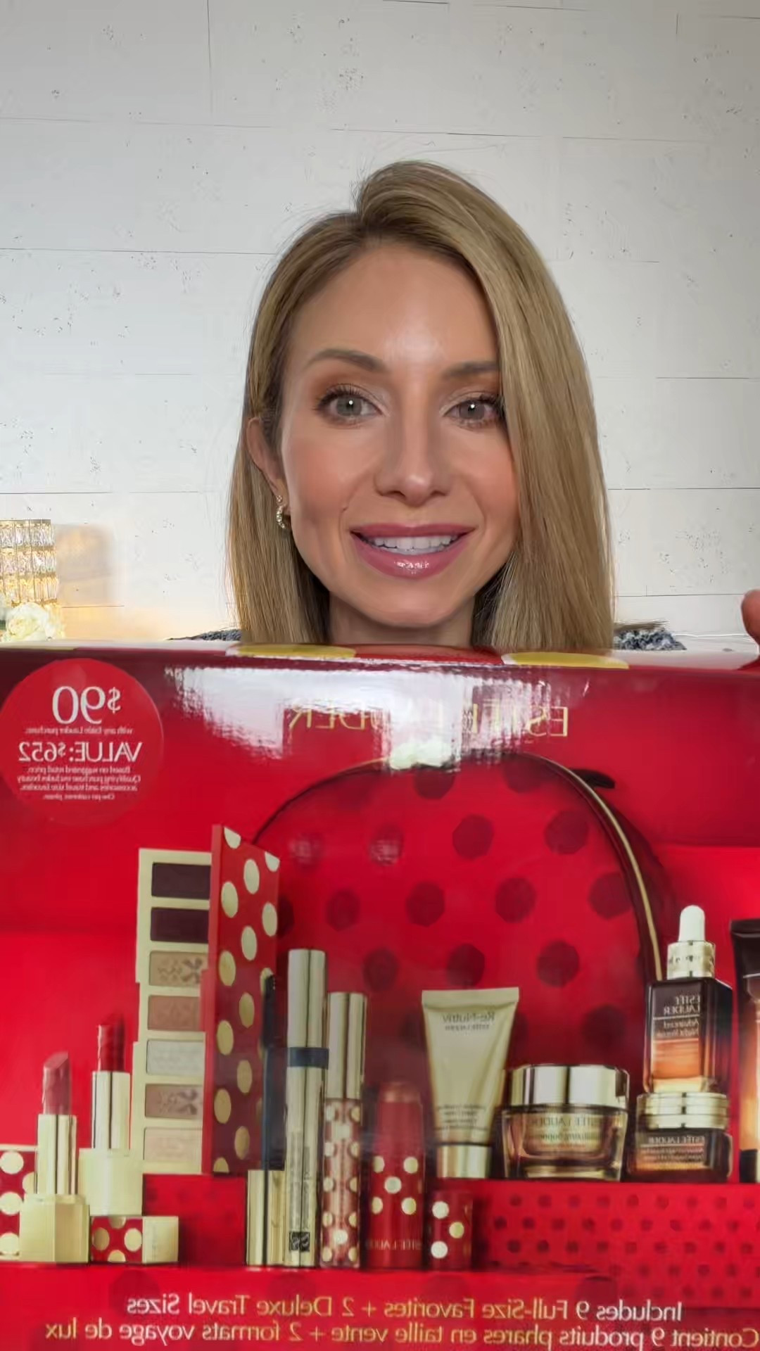 🎁 The BEST beauty gift under $100… hands down.
I found this Estée Lauder holiday set at Nordstrom and could NOT believe the value!
9 full-size products + skincare + makeup bag for only $90 (valued at $652).
@nordstrombeauty #nordstrompartner

#LTKGiftGuide #LTKOver40 #LTKBeauty