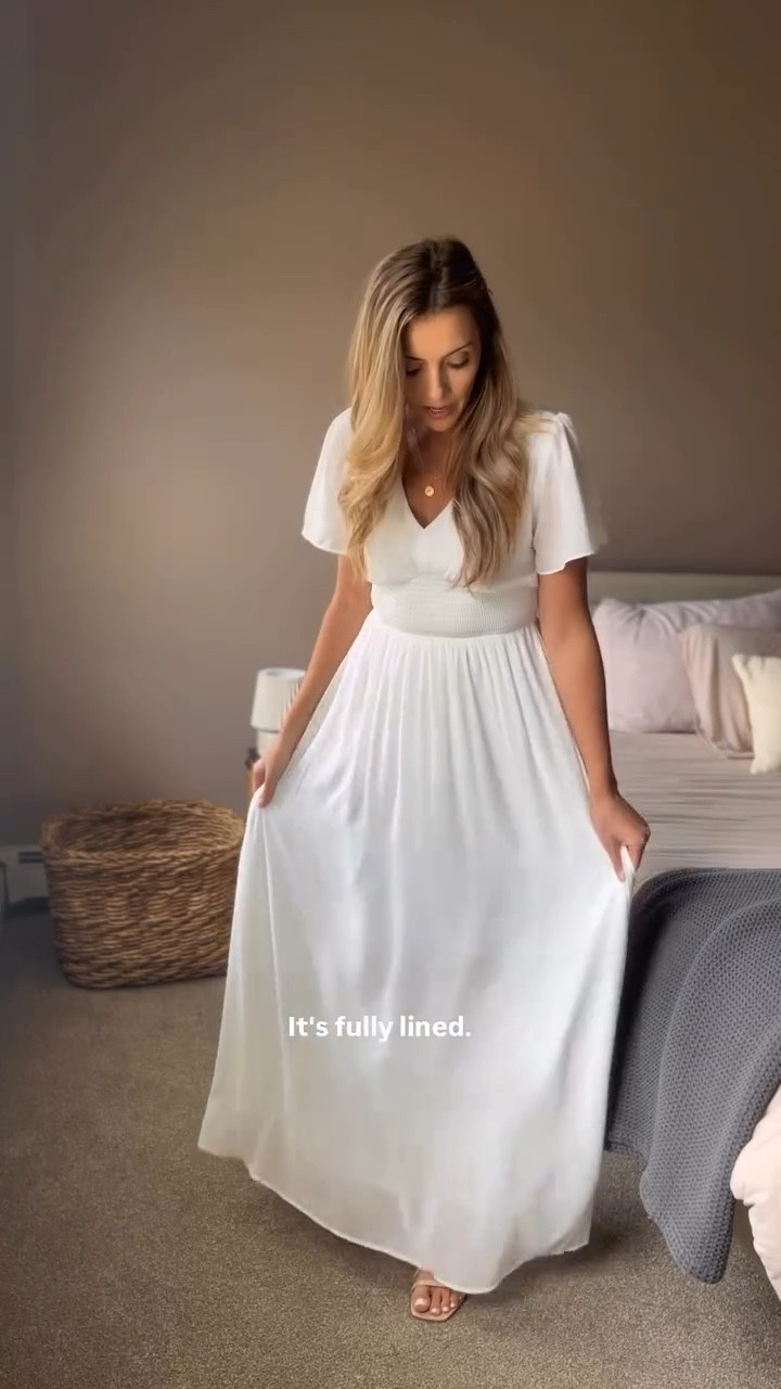 Use code KATELY15 for 15% off all @balticbornclothing styles 🤍 #balticbornpartner 

This white formal maxi is a dream for both soon-to-be brides and soon-to-be moms! From rehearsal dinners, engagement photos, and bridal showers to maternity shoots, baby showers, and even newborn family photos. She’s such a timeless piece.

Birdie Maxi Dress | Petite-friendly (I’m 5’3”) | Rectangle body shape | Wearing size XS 🤍


#LTKFindsUnder100 #LTKWedding #LTKParties