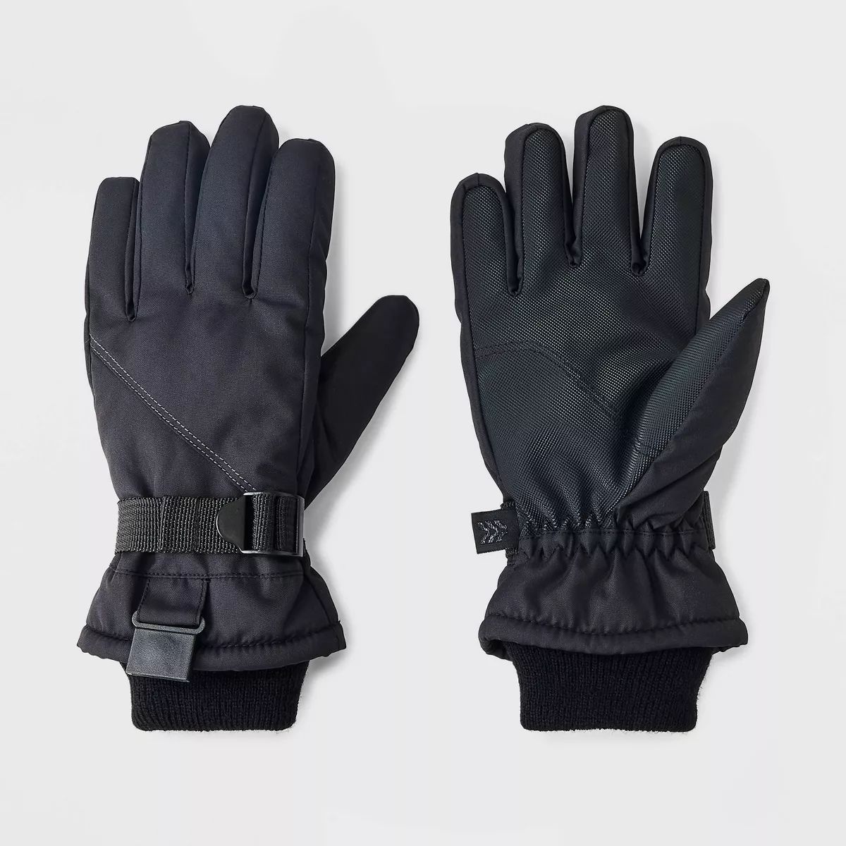 Boys' Onyx Ski Solid Gloves - All in Motion™ Black | Target