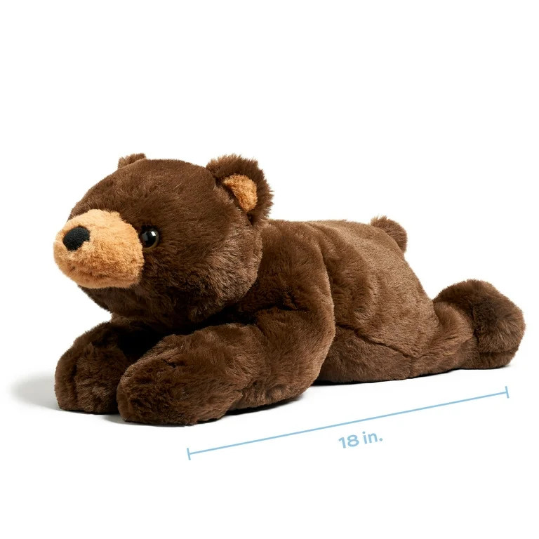 Hugs and Cuddles™ Calmings 18" Weighted 2.5 lbs. Plush Bear, Soft Sensory Companion, Ages 3+ | Walmart (US)