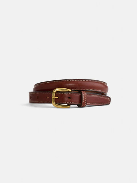 Tory Leather Raised Belt | Alex Mill