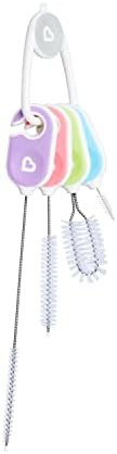 Munchkin Bottle and Cup Cleaning Brush 4 Piece Set with Key Ring | Amazon (US)