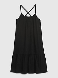 Kids Criss-Cross Tiered Dress | Gap (CA)